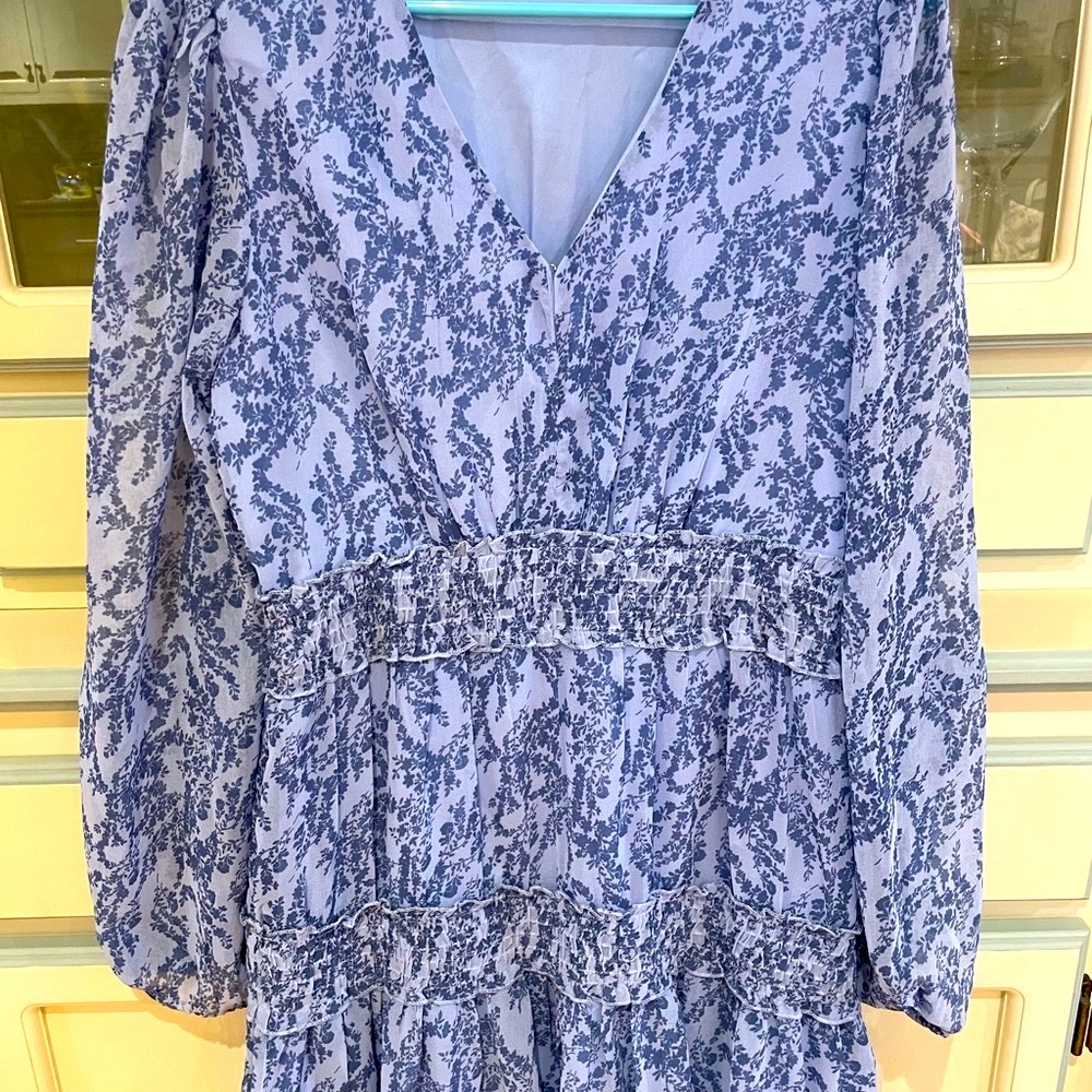 Pretty blue dress purchased from boutique.